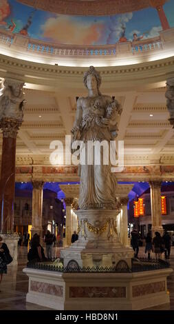 Forum Shops in Las Vegas Foto Stock