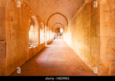 Abbazia del Thoronet nella regione del Var di Provenza, Francia. Foto Stock