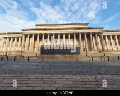 St George Hall di Liverpool Foto Stock