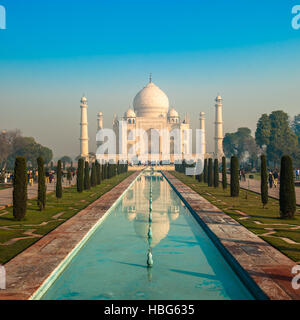 Taj Mahal, Agra, India Foto Stock