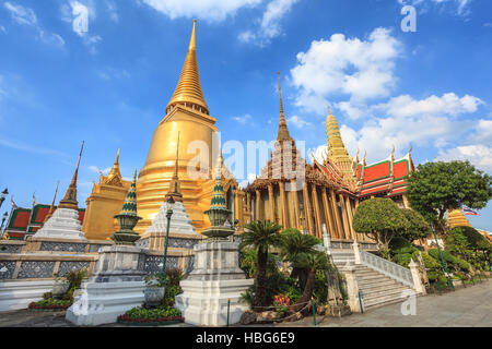 Il Wat Phra Kaew Tempio di Bangkok, Tailandia Foto Stock