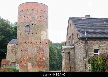 Torre della Polvere a Anklam Germania Foto Stock