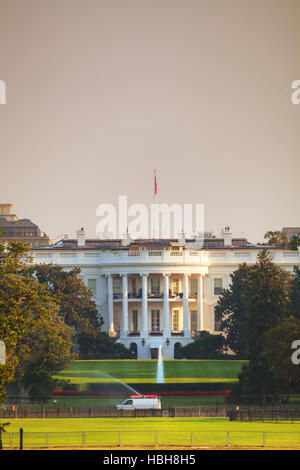 Il White House building in Washington, DC Foto Stock