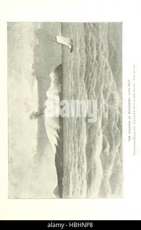 L'immagine a pagina 217 raffigura paesaggi dell'Alaska, campi di ghiaccio, colonie di foche, mappe e fauna selvatica, illustra la geografia, l'ambiente naturale e gli studi ecologici della regione artica. Foto Stock