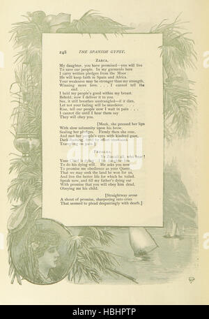 Immagine presa da pagina 456 di 'la completa opere poetiche di George Eliot. Edizione di famiglia. Completamente illustrato con legno nuovo-incisioni. Con bordo da J. D. Woodward' immagine presa da pagina 456 di 'la completa opere poetiche Foto Stock