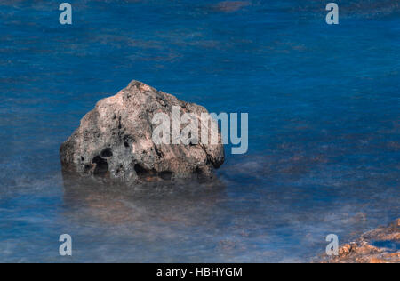 Grande roccia Foto Stock