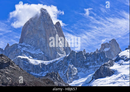 Patagonia, Monte Fitz Roy Foto Stock