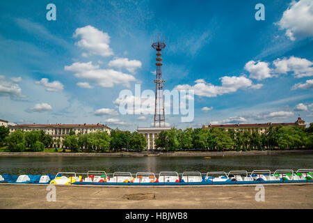 Torre di telecomunicazione a Minsk Foto Stock