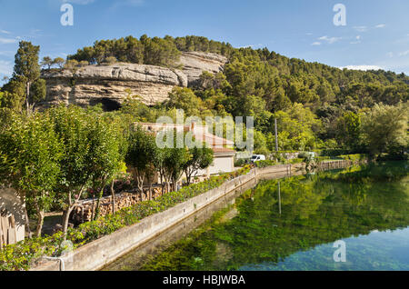 Fontaine de Vaucluse Provence, Francia Foto Stock