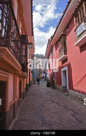 La Paz, Perù Foto Stock