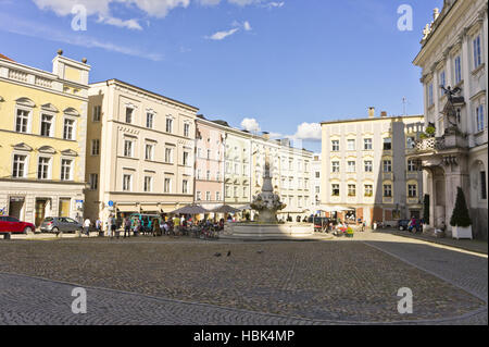 Passau, cittadina della Bassa Baviera, Germania Foto Stock