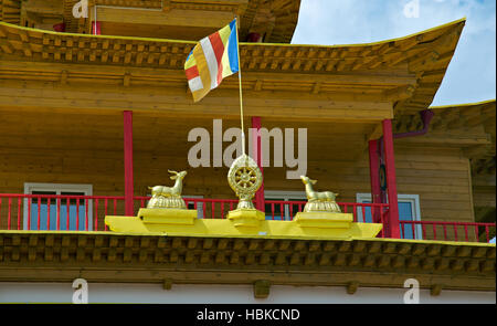 Datsan della dea Yanzhima Foto Stock