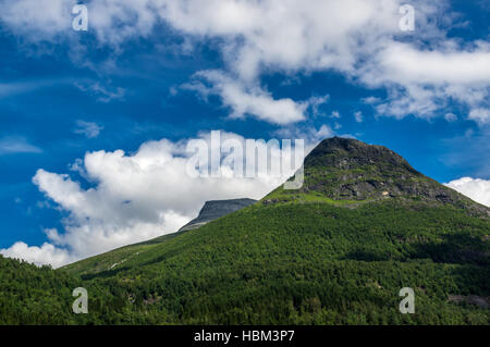 Bel paesaggio di Loen Foto Stock