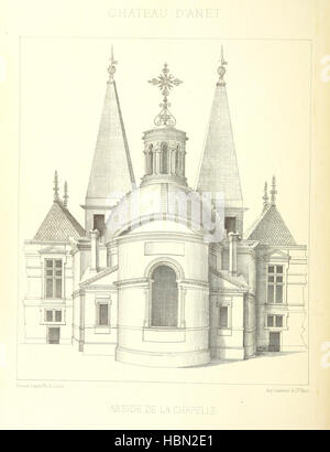 Questa immagine è tratta da pagina 176 di "storia e descrizione di Château d'Anet", che mostra la château, le caratteristiche architettoniche, i giardini, gli interni, il contesto storico, la città di Anet e le illustrazioni dell'influenza di Diane de Poitiers. Foto Stock