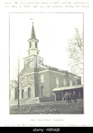 Questa pagina presenta la storia di Passaic, New Jersey, che descrive i suoi primi insediamenti, la crescita della popolazione, lo sviluppo industriale e culturale, le istituzioni locali e le informazioni biografiche su individui significativi nella storia della città. Foto Stock