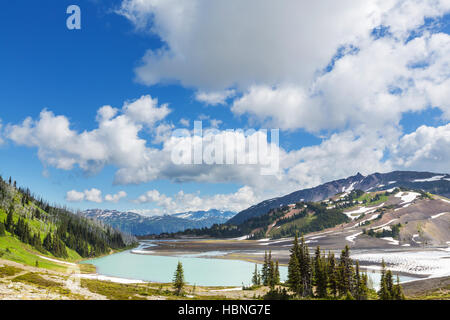 Le montagne in Canada Foto Stock