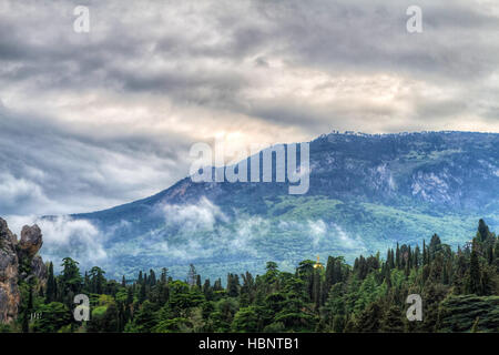 Il famoso monte di Ayu-Dag Foto Stock