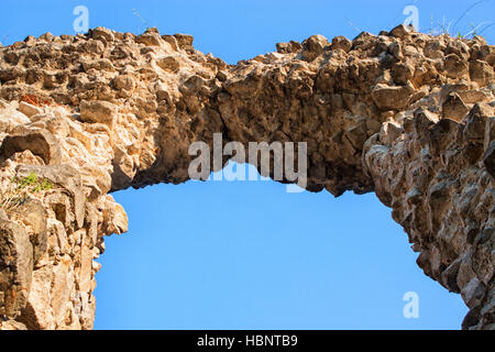 Rovine del Castello in Transcarpazia Foto Stock