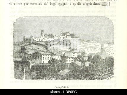 Grande illustrazione del Lombardo-Veneto, ossia Storia delle città, dei borghi, communi, castelli, ecc. fino ai tempi moderni, a cura di C. Cantù e d'altri letterati. Seconda edizione immagine presa da pagina 720 del 'Grande illustrazione del Lombardo-Veneto, Foto Stock