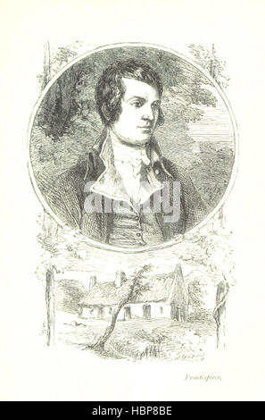 Le opere poetiche di Robert Burns. Modificato con biografia introduttiva e note, da Charles Kent ... Con illustrazioni e immagini tratte da pagina 8 di "opere poetiche di Foto Stock