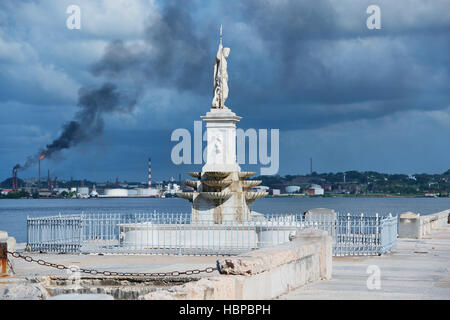 Malecón in Havana Cuba Foto Stock