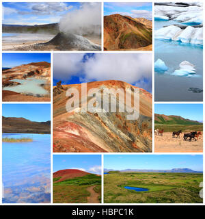 Impressioni di Islanda Foto Stock