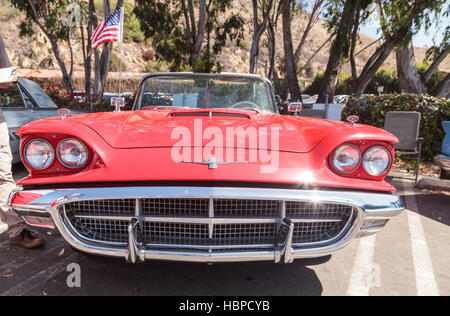 Red 1963 Ford Thunderbird Foto Stock