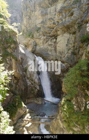 Cade nel burrone Galitzen Foto Stock