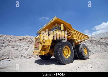 autocarro con cassone ribaltabile Foto Stock