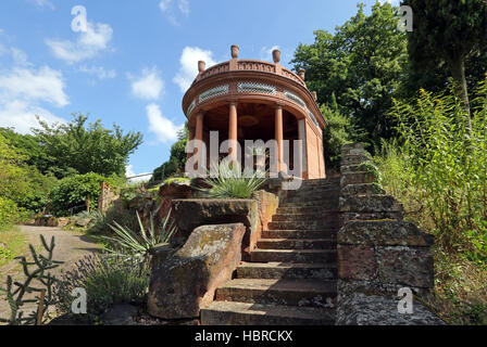 Sun tempio in Gleisweiler Foto Stock