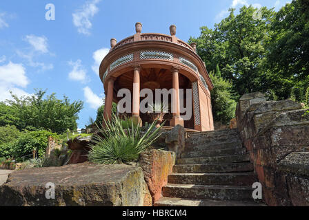 Sun tempio in Gleisweiler Foto Stock