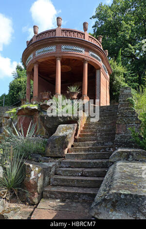 Sun tempio in Gleisweiler Foto Stock