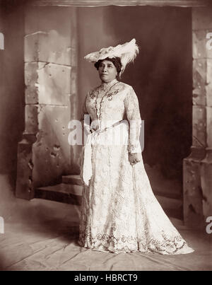 Regina Liliuokalani (1838-1917) è stato il regno delle Hawaii regina prima e ultima dominatrice sovrana. Ha regnato dal 1891 fino al 1893 quando la monarchia fu rovesciato. (Foto di Davey) Foto Stock