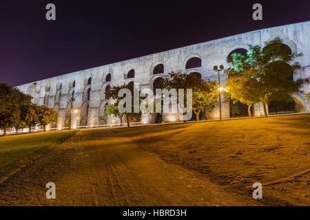 Vecchio acquedotto - Elvas Portogallo Foto Stock