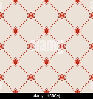 Fiocchi di neve perfetta pattern. EPS 10 Illustrazione Vettoriale