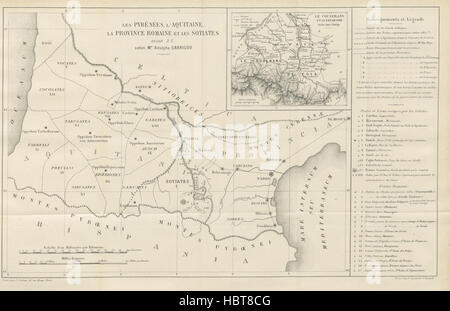 Immagine presa da pagina 931 di "Histoire des Ariégeois (Comté de Foix et Vicomté de Couserans). De l'esprit et de la force intellectuelle et morale dans l'Ariège et les Centrales Pyrénées ... avec eaux-fortes de Chauvet' immagine presa da pagina 931 di "Histoire des Ariégeois (Comté Foto Stock