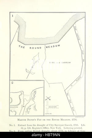 Immagine presa da pagina 159 di 'La Battaglia di Harlem Heights, 16 settembre 1776. Con un riesame degli eventi della campagna' immagine presa da pagina 159 di 'La Battaglia di Harlem Foto Stock