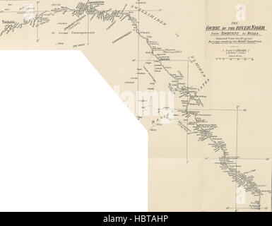 Immagine presa da pagina 535 di 'impresa francese in Africa: il racconto personale di Lieut. Hourst della sua esplorazione del Niger. Tradotto dalla sig.ra A. Bell ... Con 190 illustrazioni e map' immagine presa da pagina 535 di 'impresa francese in Africa Foto Stock