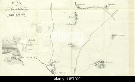 Illustrazione tratta dalla "Guerra dei trent'anni" che mostra battaglie, soldati, uniformi, armi, formazioni militari, fortificazioni ed eventi chiave. Il libro documenta la storia militare, i conflitti europei e gli sviluppi politici tra il 1618 e il 1648. Foto Stock