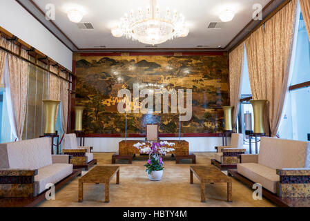 Interno o l'indipendenza palazzo nella città di Ho Chi Minh, Vietnam Foto Stock