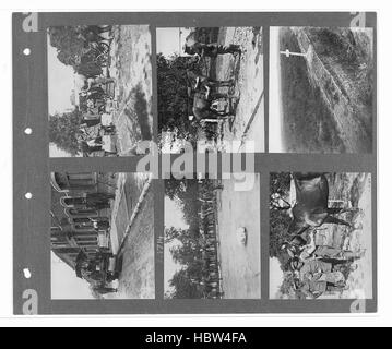 Questa immagine raffigura fotografie ufficiali di guerra canadesi, mostrando personale militare, campi di battaglia, attrezzature, fortificazioni, memoriali e documentazione visiva del coinvolgimento del Canada nei conflitti. Foto Stock