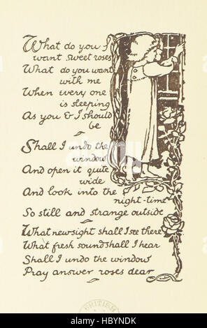 Immagine presa da pagina 40 di " Buona notte. [Versi.] ... Con disegni di L. Davis' immagine presa da pagina 40 di "buona notte [versi] Foto Stock
