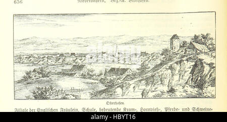Geographisch-historisches Handbuch von Bayern immagine presa da pagina 674 di 'Geographisch-historisches Handbuch von Bayern' Foto Stock