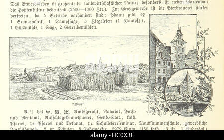 Immagine presa da pagina 442 di 'Geographisch-historisches Handbuch von Bayern' immagine presa da pagina 442 di 'Geographisch-historisches Handbuch von Bayern' Foto Stock