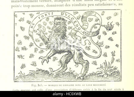 Immagine presa da pagina 260 di "Nouvelle Histoire de Lyon et des Provinces de Lyonnais, Forez, Beaujolais, ecc. [Illustrato dall'autore.]' immagine presa da pagina 260 di "Nouvelle Histoire de Lyon Foto Stock