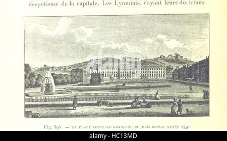 Immagine presa da pagina 524 della "Nouvelle Histoire de Lyon et des Provinces de Lyonnais, Forez, Beaujolais, ecc. [Illustrato dall'autore.]' immagine presa da pagina 524 della "Nouvelle Histoire de Lyon Foto Stock