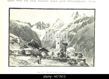 Immagine presa da pagina 461 del 'Aus den Alpen ... Illustriert, etc' immagine presa da pagina 461 del 'Aus den Alpen Foto Stock