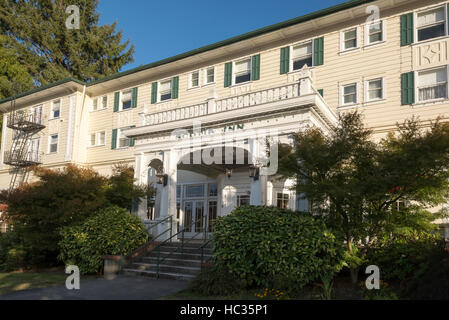 La Scotia Inn, un hotel storico in Scozia, California. Foto Stock
