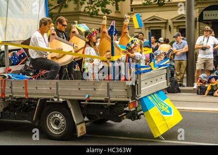 Australia giornata della città di Adelaide - Parade! Foto Stock