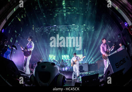 Bournemouth, Regno Unito. 7 dicembre, 2016. Super animali pelosi live in concerto all'O2 Academy Bournemouth Credito: Charlie Raven/Alamy Live News Foto Stock